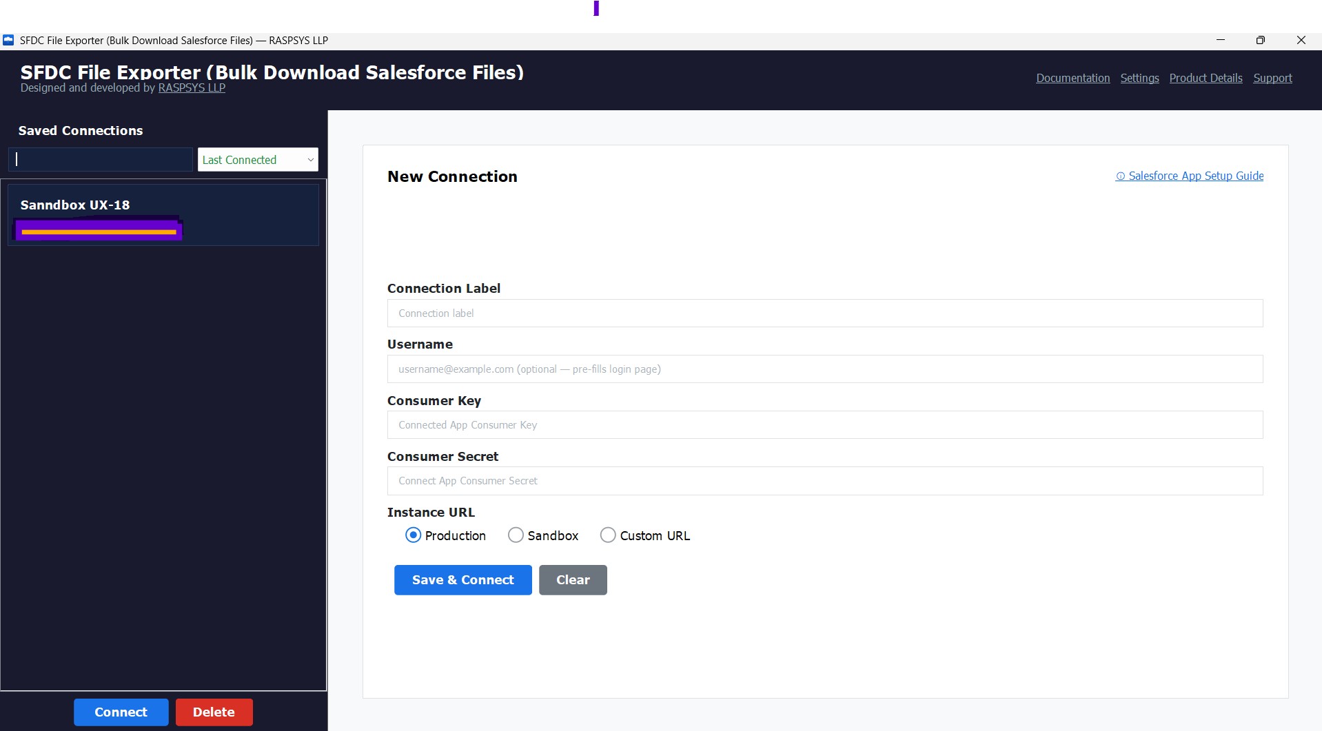 SFDC File Exporter v2 — New Interface