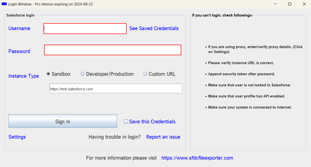 SFDC File Exporter